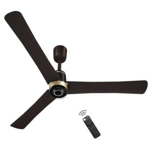 atomberg Renesa Elite 1200mm BLDC Ceiling Fan with Remote Control | BEE 5 star | High Air Delivery with Moonbeam LED Light | New Sleek Design | Newly Launched | 5 Year Warranty | Blaze Brown